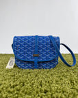 Borsa a tracolla belvedere goyard blu