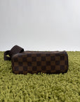 Marsupio Louis Vuitton Olav PM in tela Damier Marrone