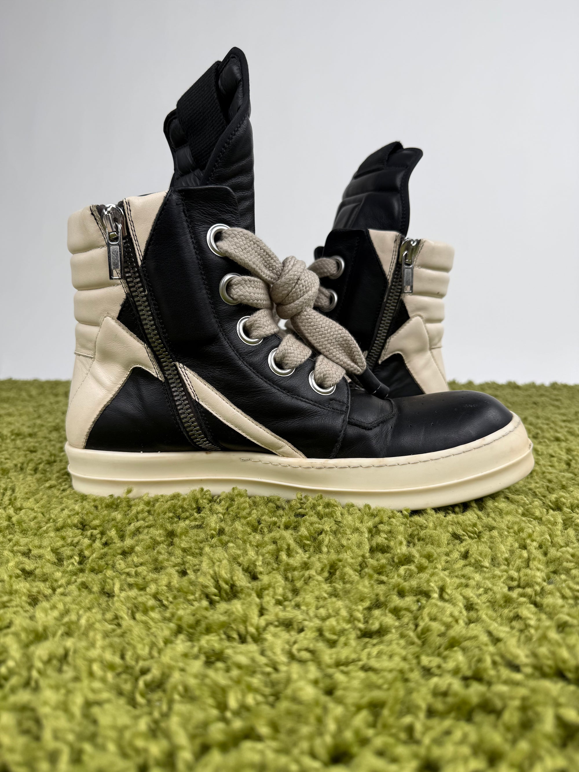 Rick Owens Geobasket Jumbo Nero 44
