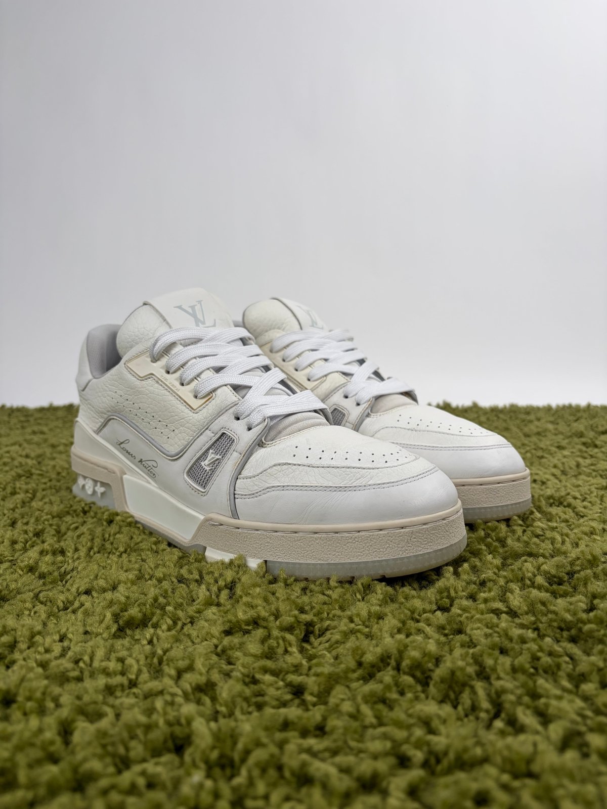 Louis Vuitton Trainer Bianca 7 - Second Hand Di Fiore