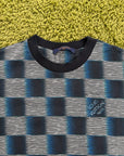 T-Shirt Louis Vuitton Damier Rush Blu Multicolor M