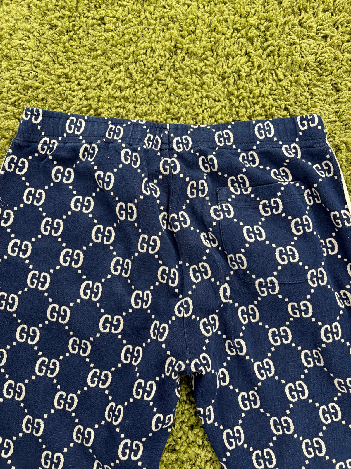 Pantalone Gucci Blu Multicolor L