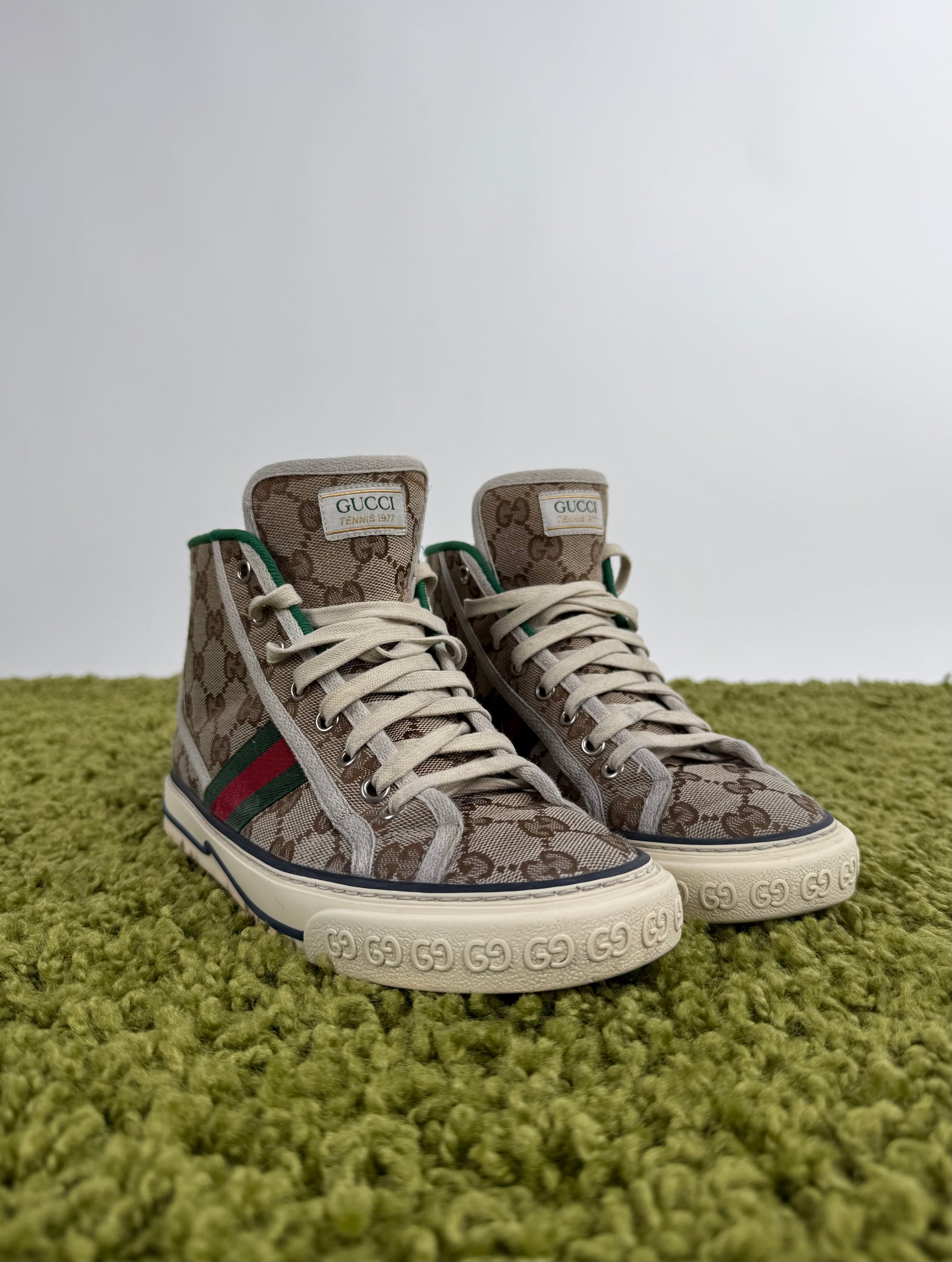 Gucci Tennis High Beige 37