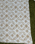 T shirt Louis Vuitton Size L bianca e oro