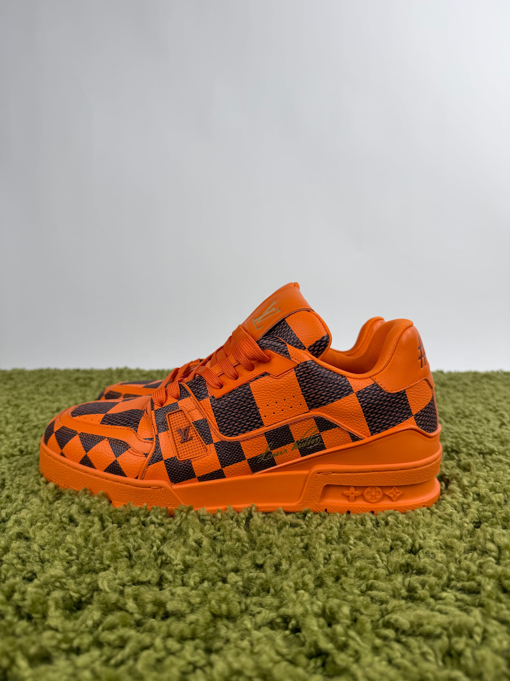 Louis Vuitton Trainer Arancione 7