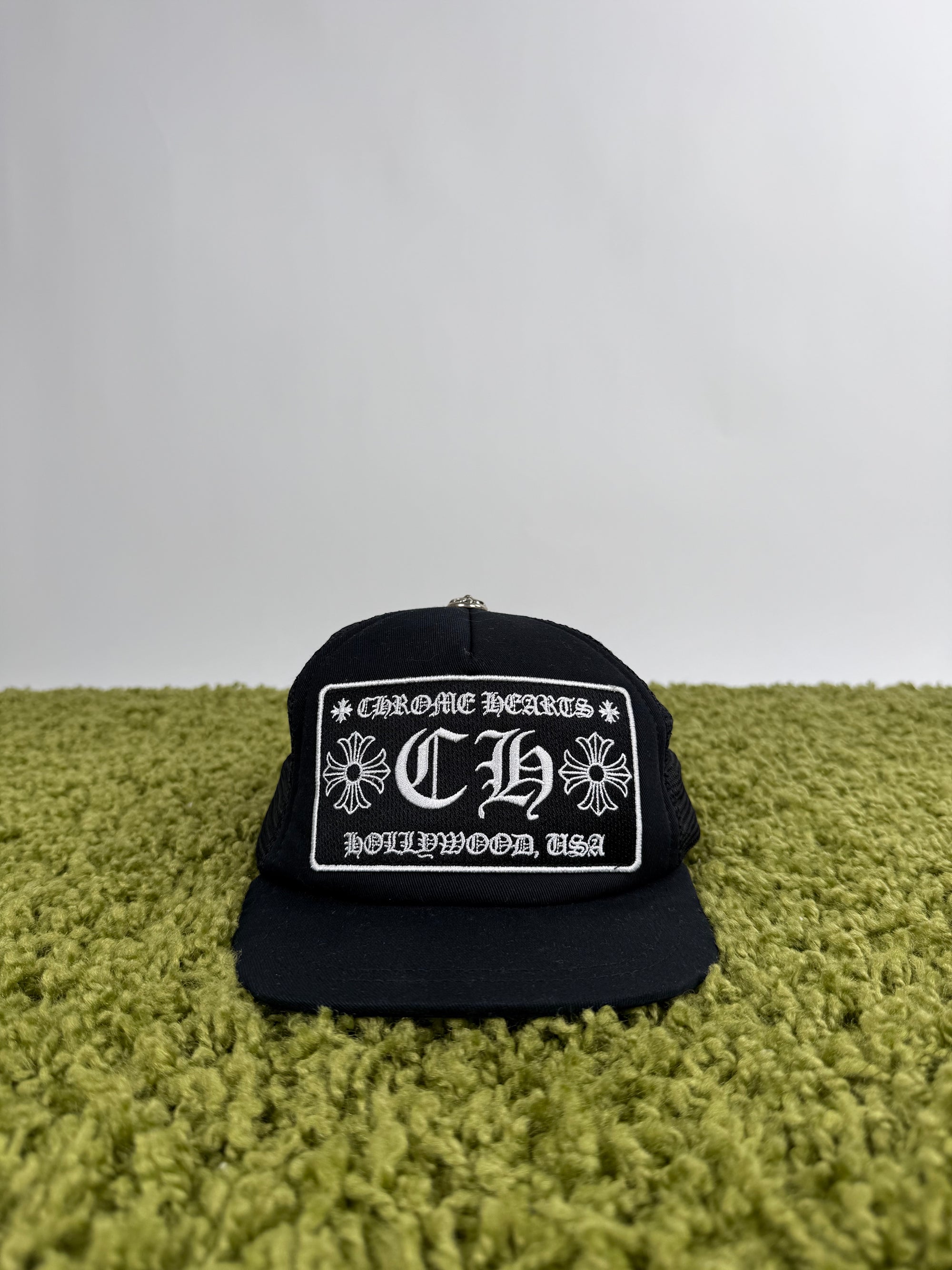 Cappello Chrome Hearts Nero 49-59 Regolabile