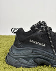 Balenciaga Triple S Size 38 nere effetto usato