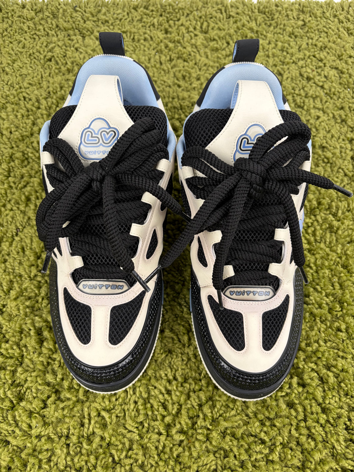 Louis Vuitton Skate Nera Multicolor 9