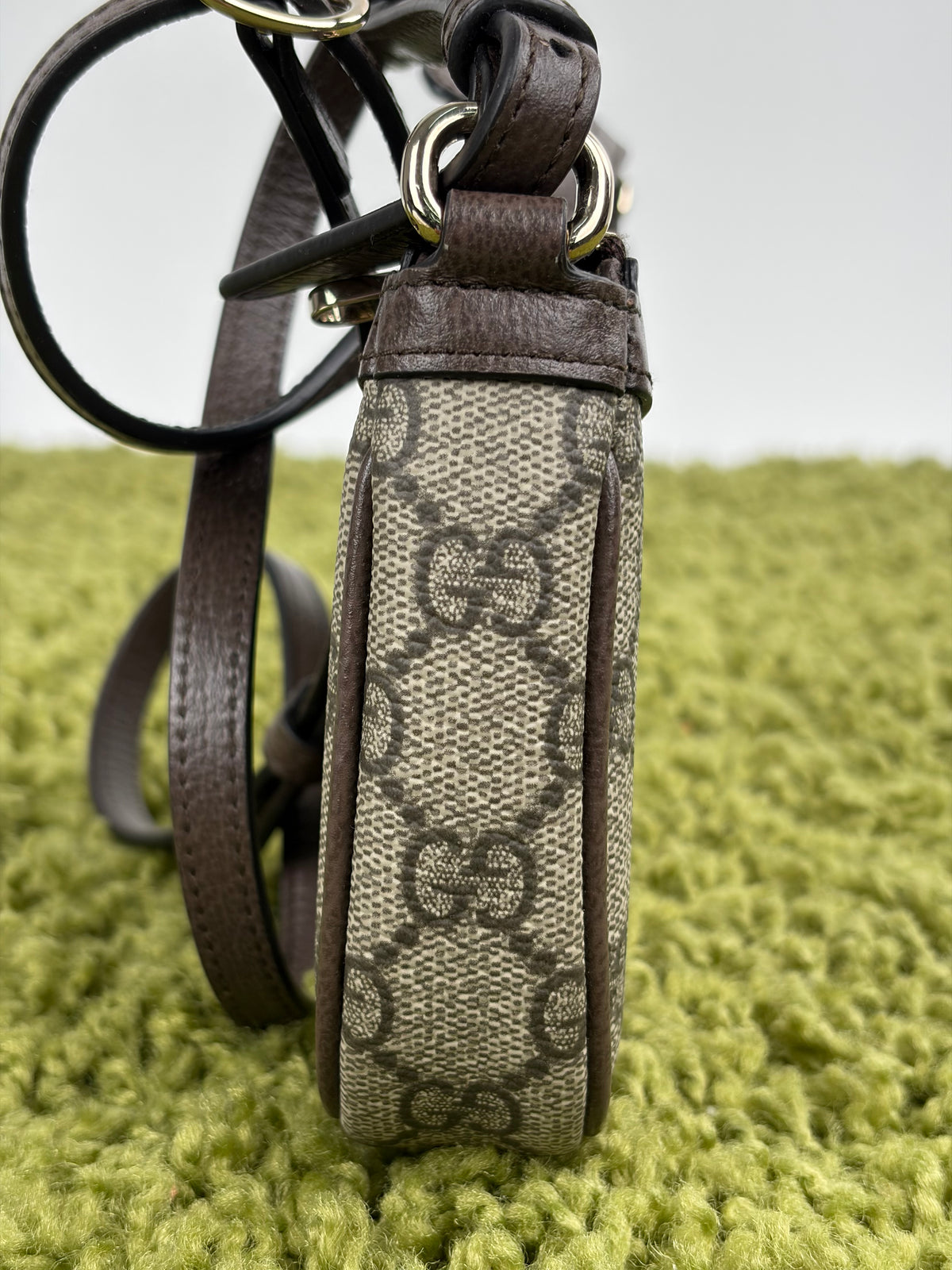 Borsa a spalla Ophidia Gucci Beige