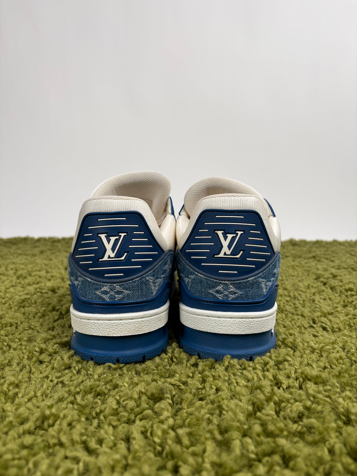 Louis avuitton Trainer In Denim Blu 7.5