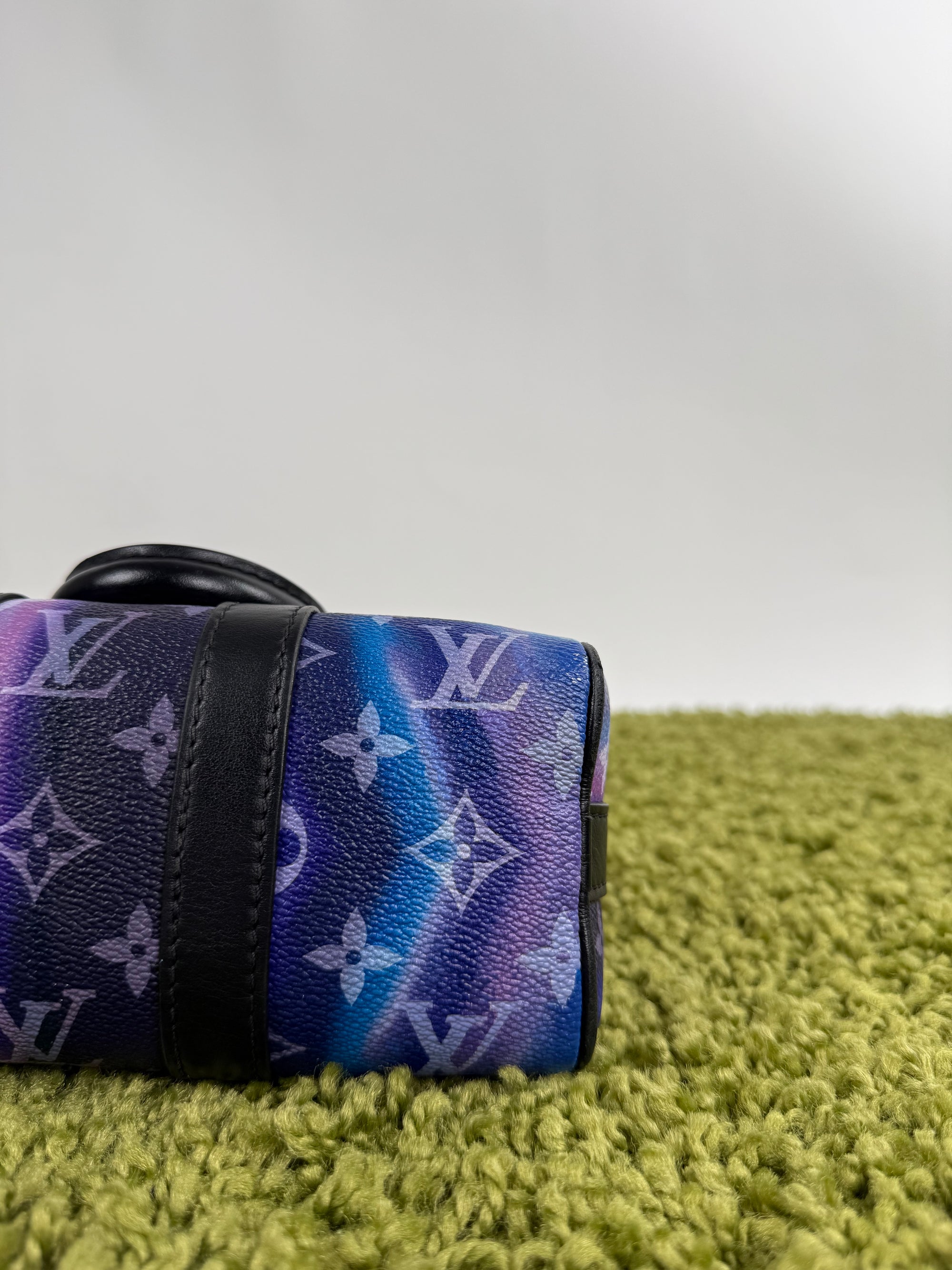 Borsa Mini Keepall Louis Vuitton Multicolore a tracolla
