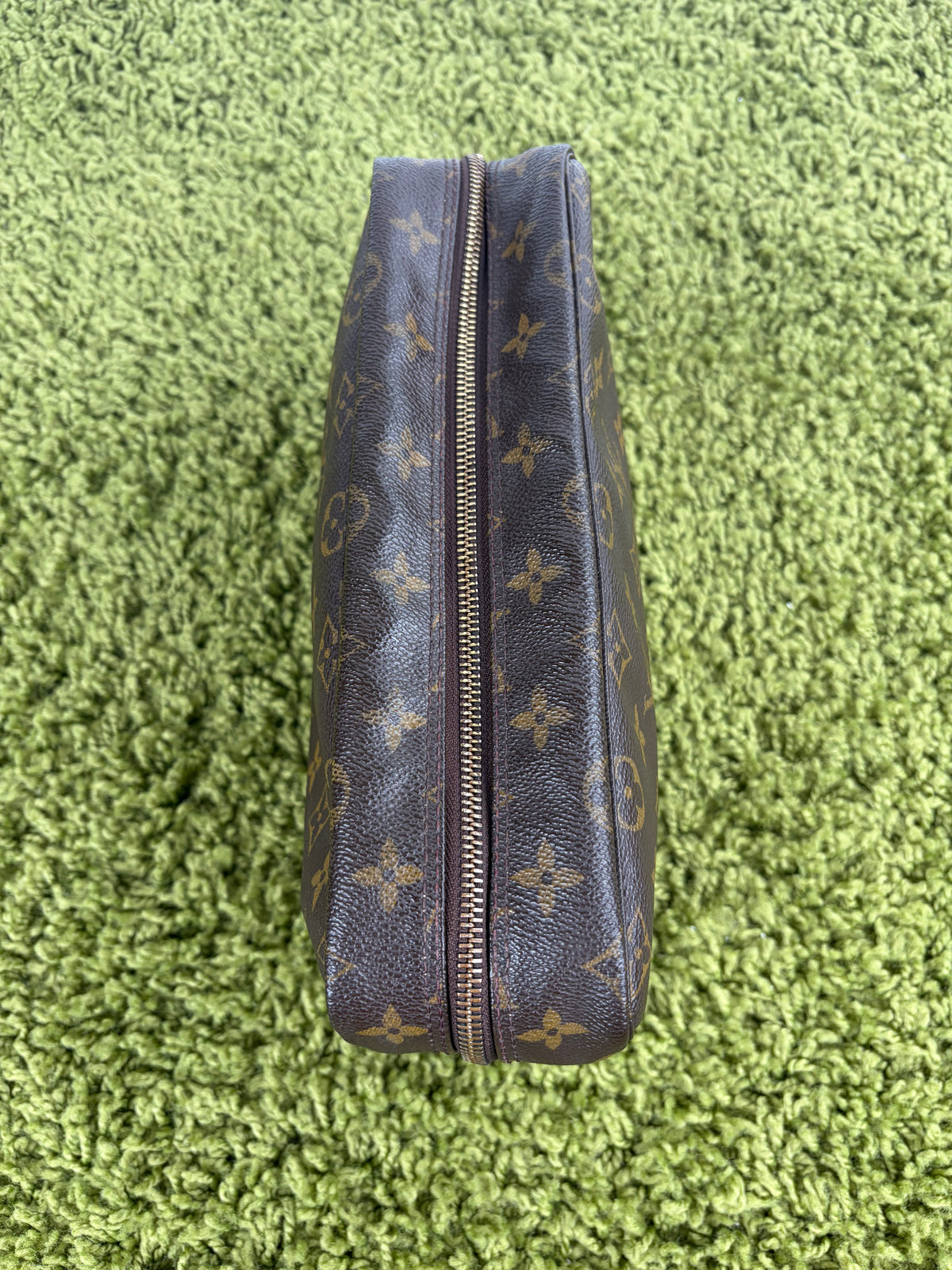 Beauty Case Louis Vuitton Marrone