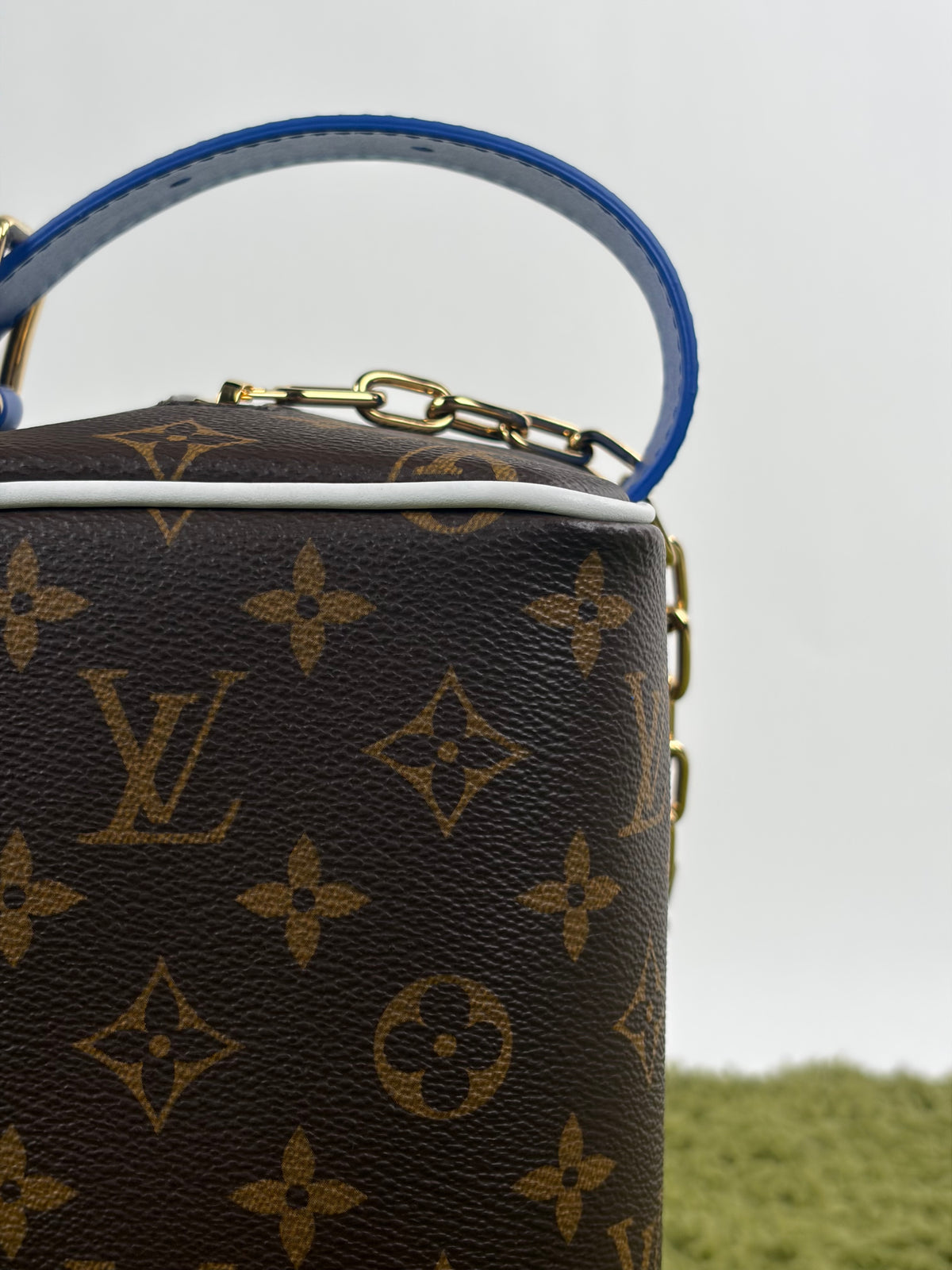 Beauty Case Louis Vuitton X NBA Marrone