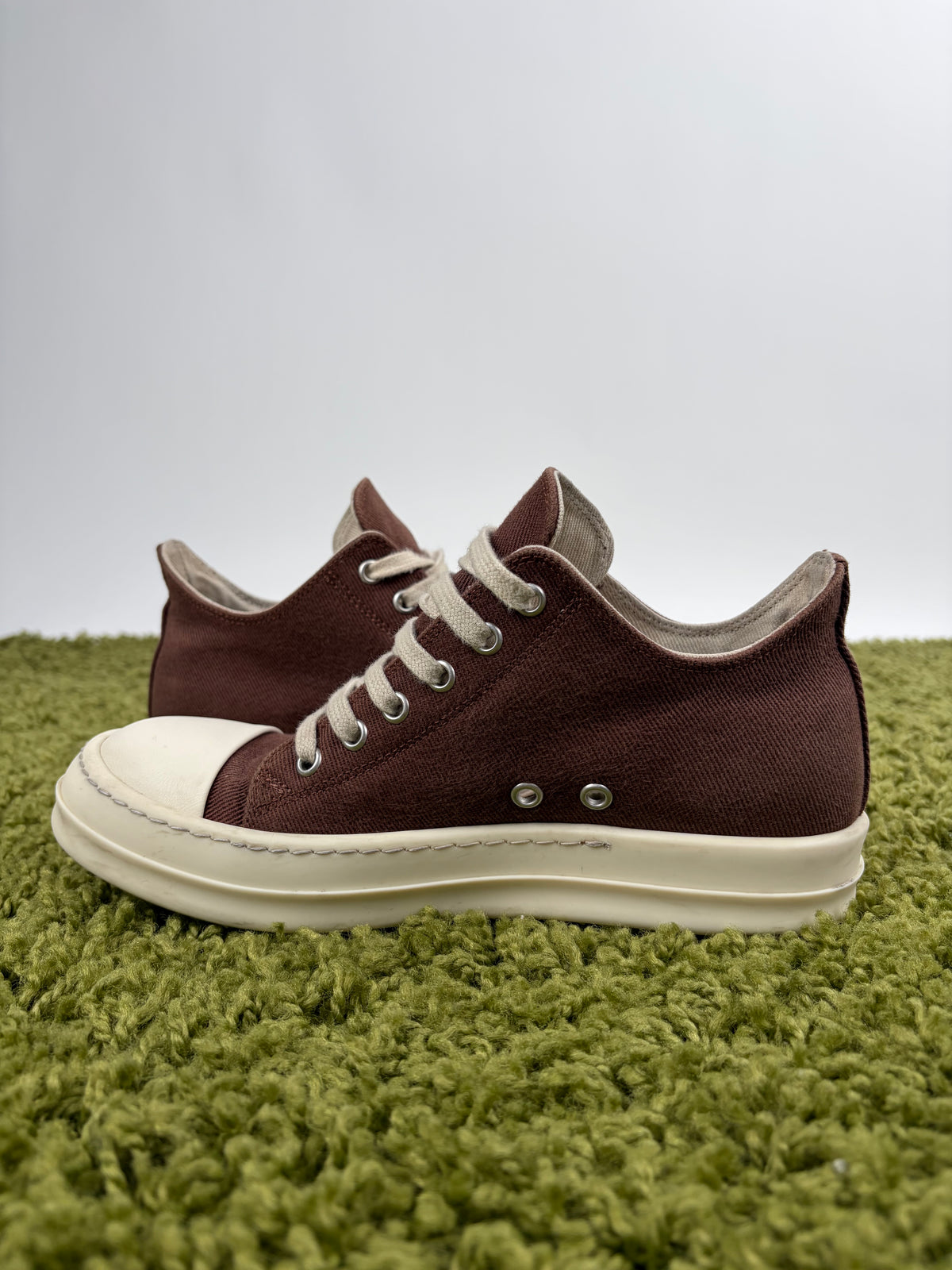 Rick Owens Ramones Low Marrone 37