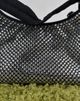 Borsa Prada Re Edition Nera con Cristalli