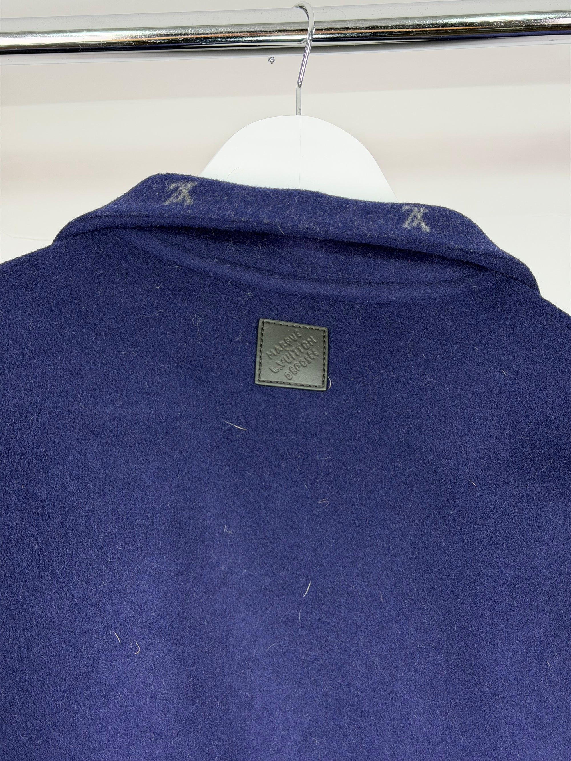 Giacca Louis Vuitton reversibile Size 48 blu