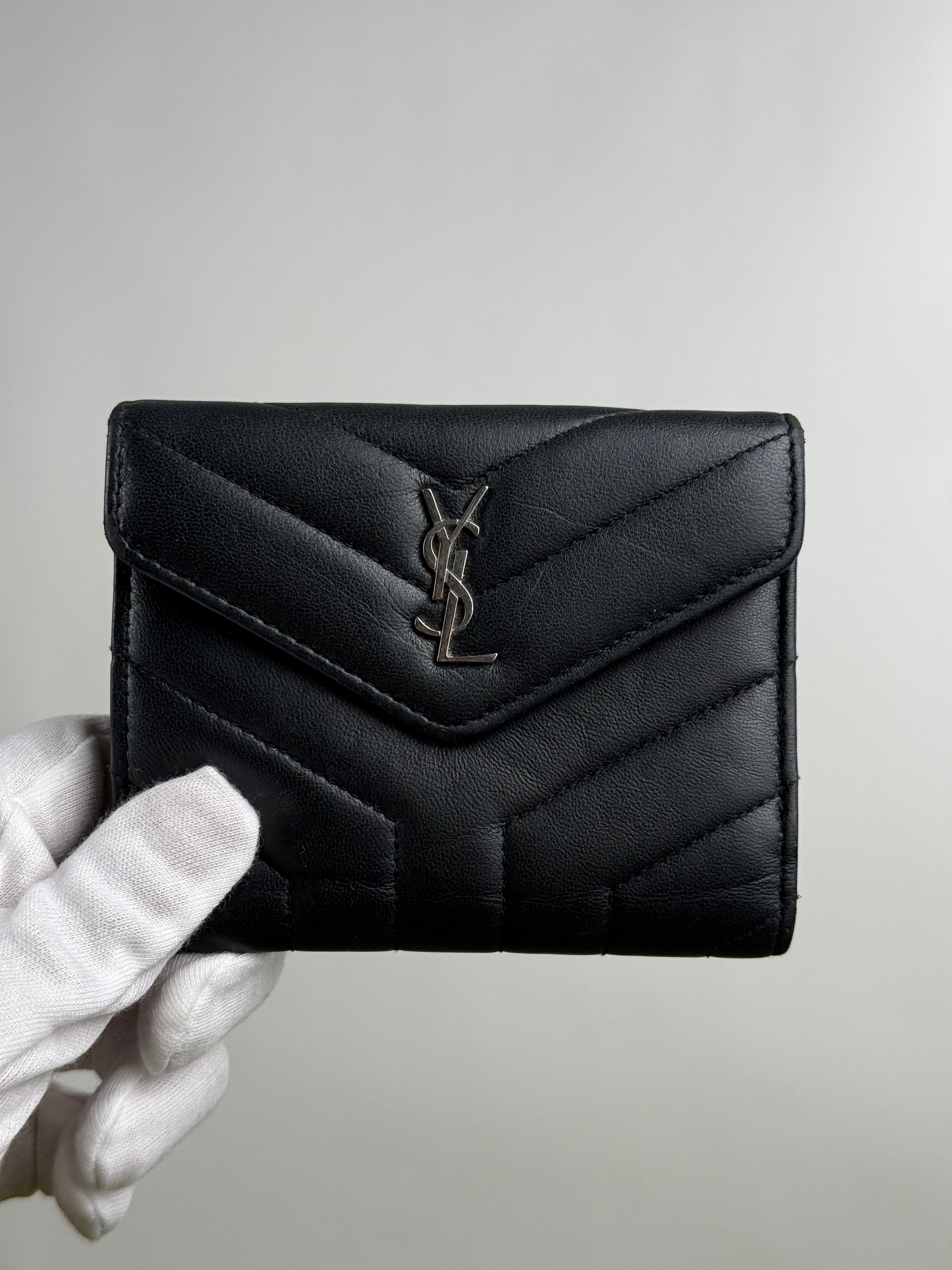 Portafoglio Saint Laurent Nero