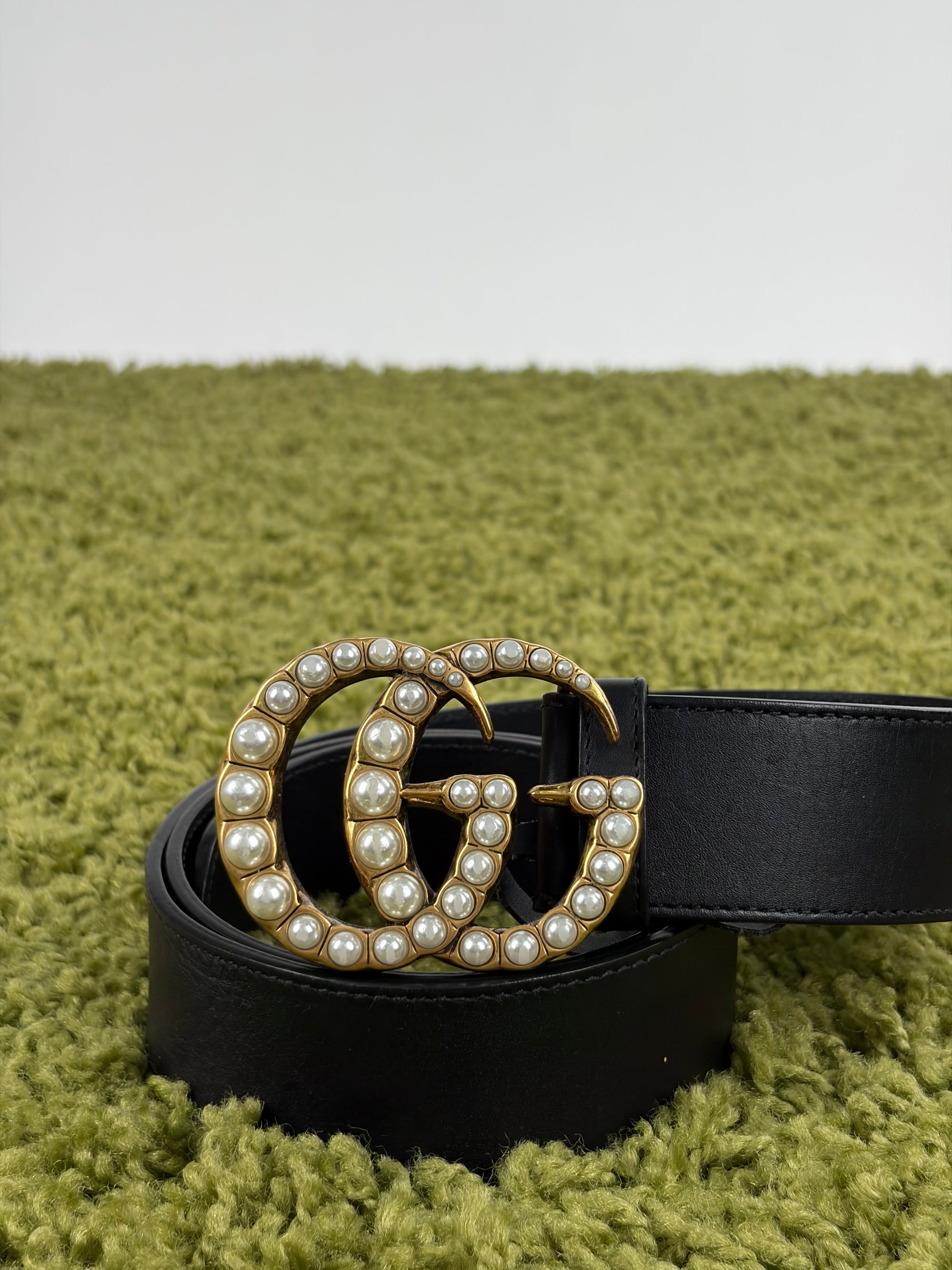Cintura Gucci nera