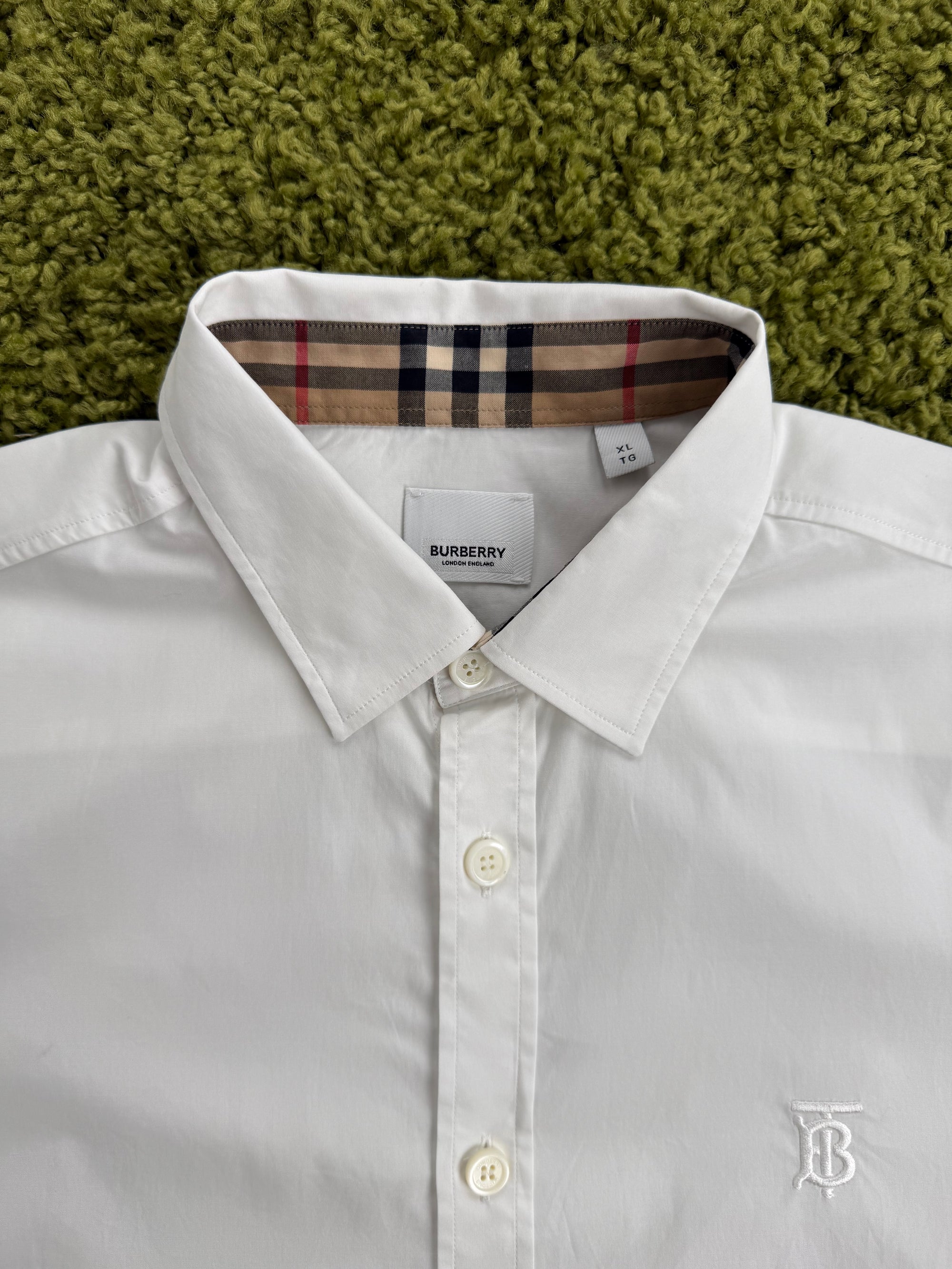 Camicia Burberry Bianca XL