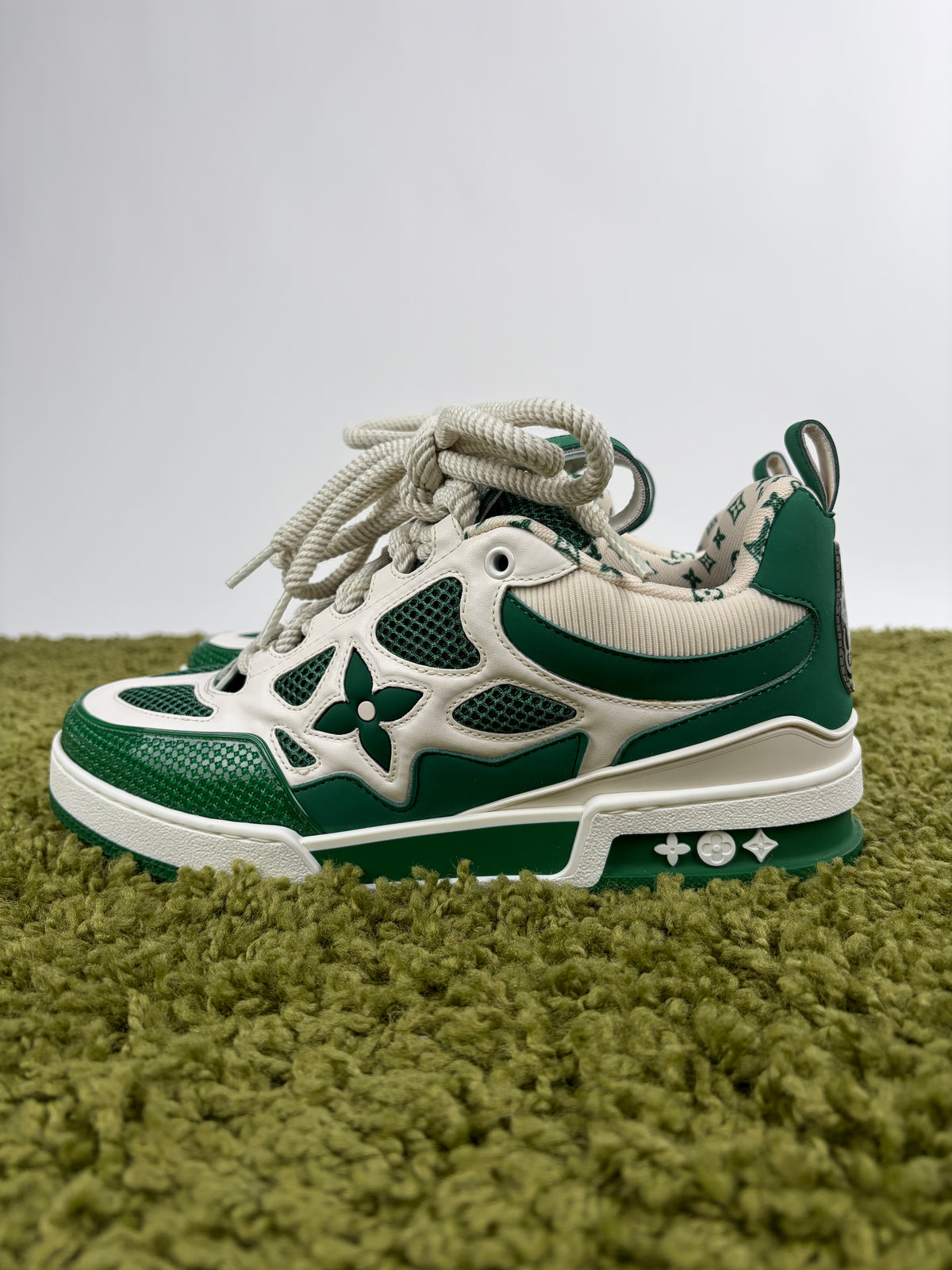 Louis Vuitton Skate Verde 7.5