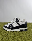Louis Vuitton Trainer in denim Nere 6