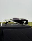 Occhiali Chanel Ch6057 Nero Bianco