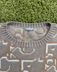 Maglione Christian Dior X Cactus Jack Travis Scott Beige XXL