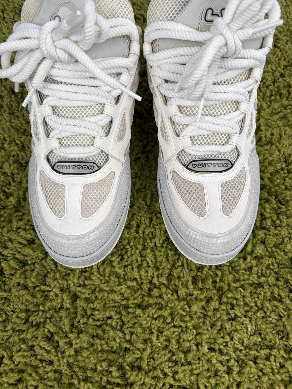 Louis Vuitton Skate Bianco 10