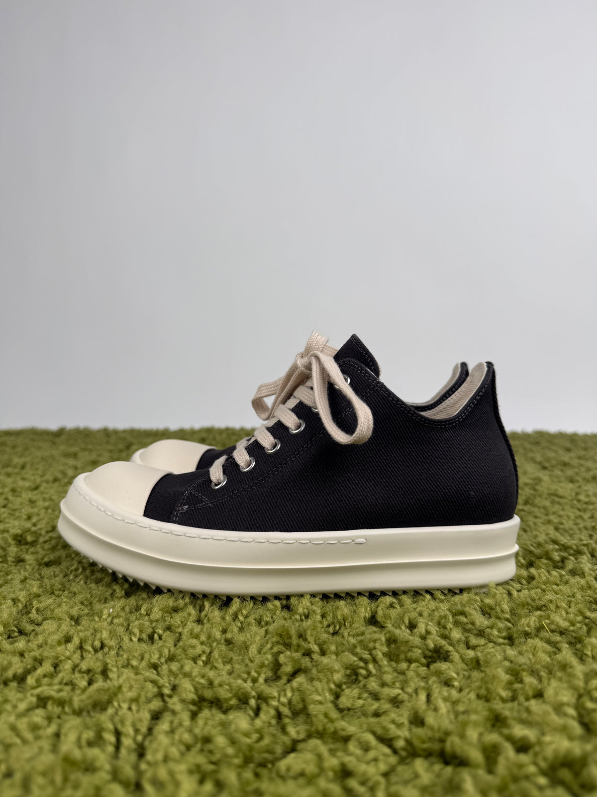 Rick Owens DRKSHDW Low Nero 35