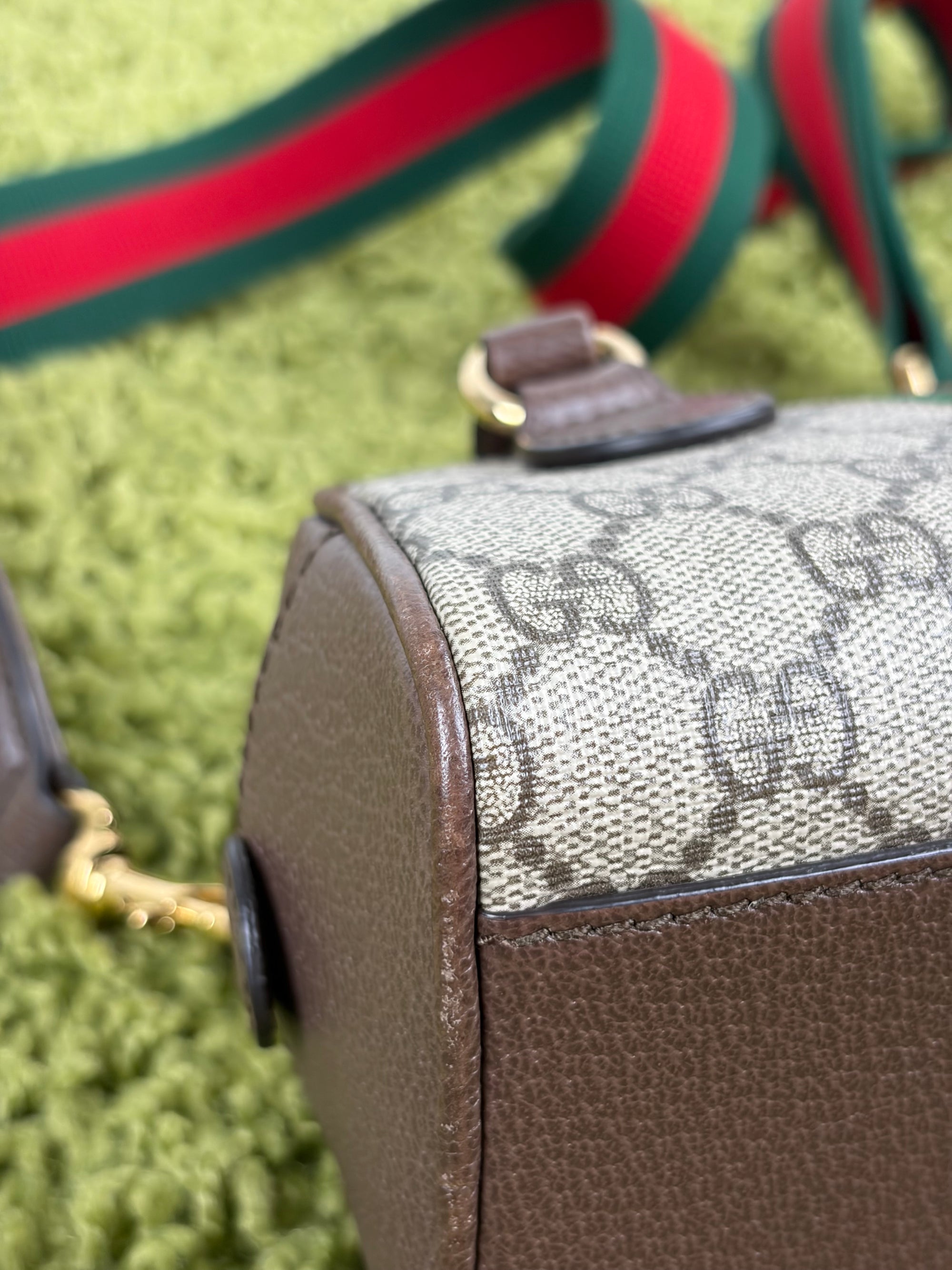 Borsa Gucci marrone beige e marrone