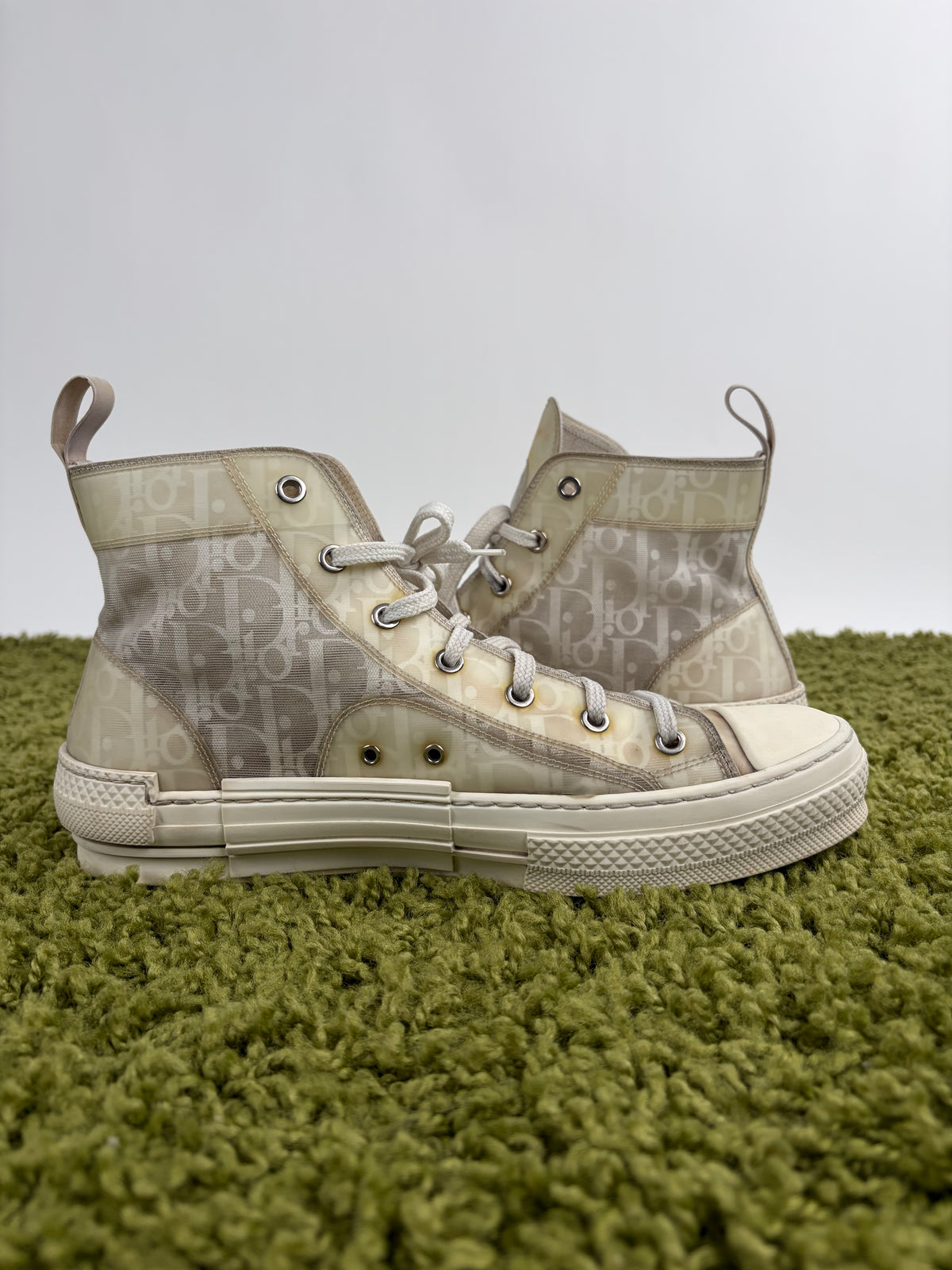 Christian Dior B23 High League grigia 41