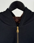 Felpa Louis Vuitton reversibile Size L marrone e nera