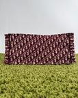 Borsa Tote Book in Tela Christian Dior Bordeaux