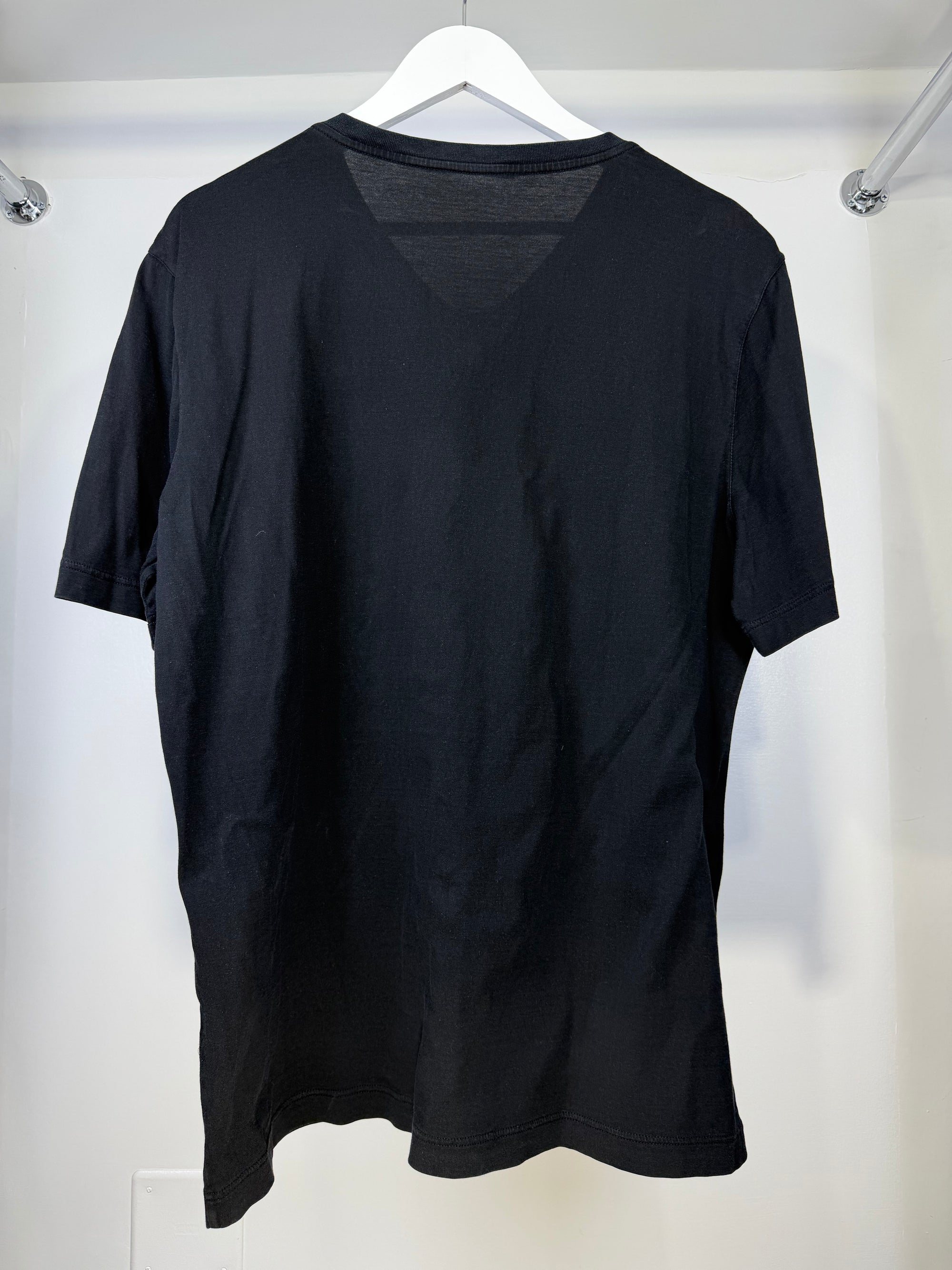 T shirt Louis Vuitton P-E18 Size XXL nera