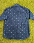 Completo Louis Vuitton In Denim Camicia S Pantaloncino 30