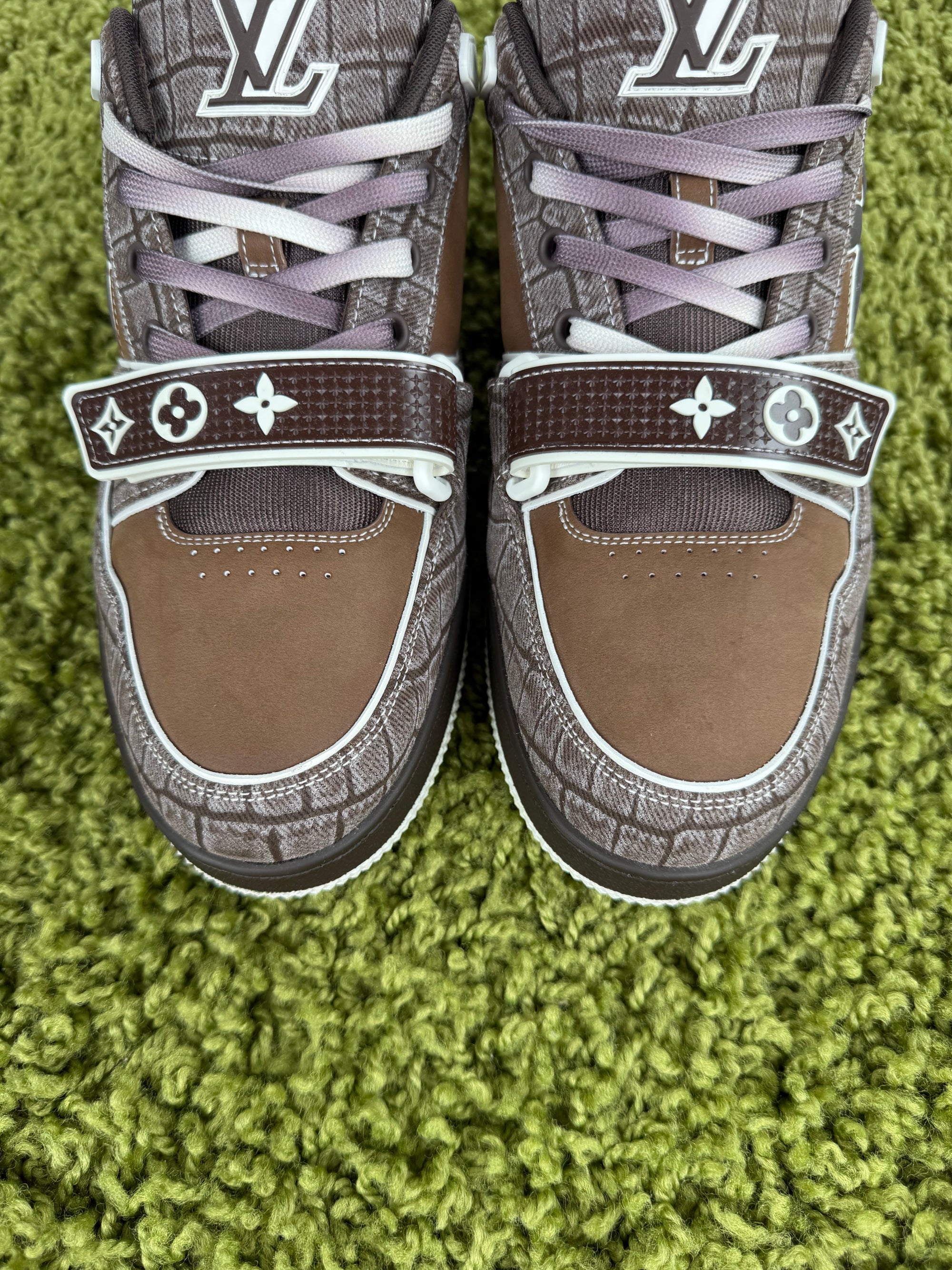 Louis Vuitton Trainer Marrone 8
