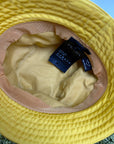 Cappello Prada in Re-nylon giallo