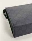 Pochette Gucci blu e verde