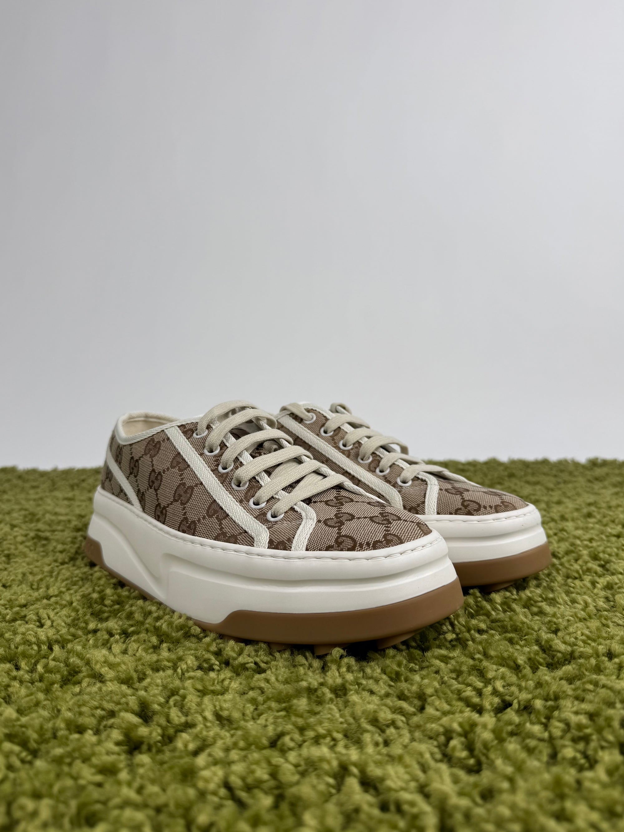 Gucci Tennis Sneaker beige 41.5
