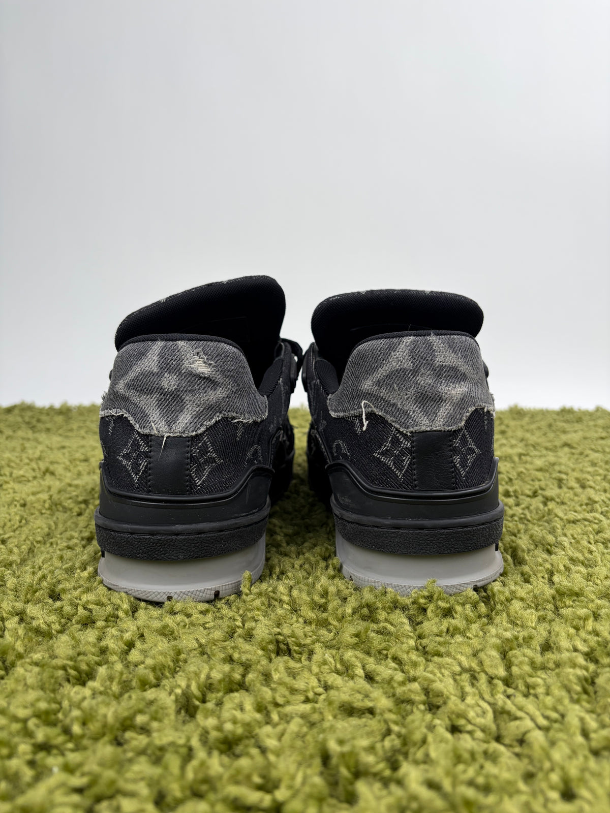 Louis Vuitton Trainer In Denim Nera 6
