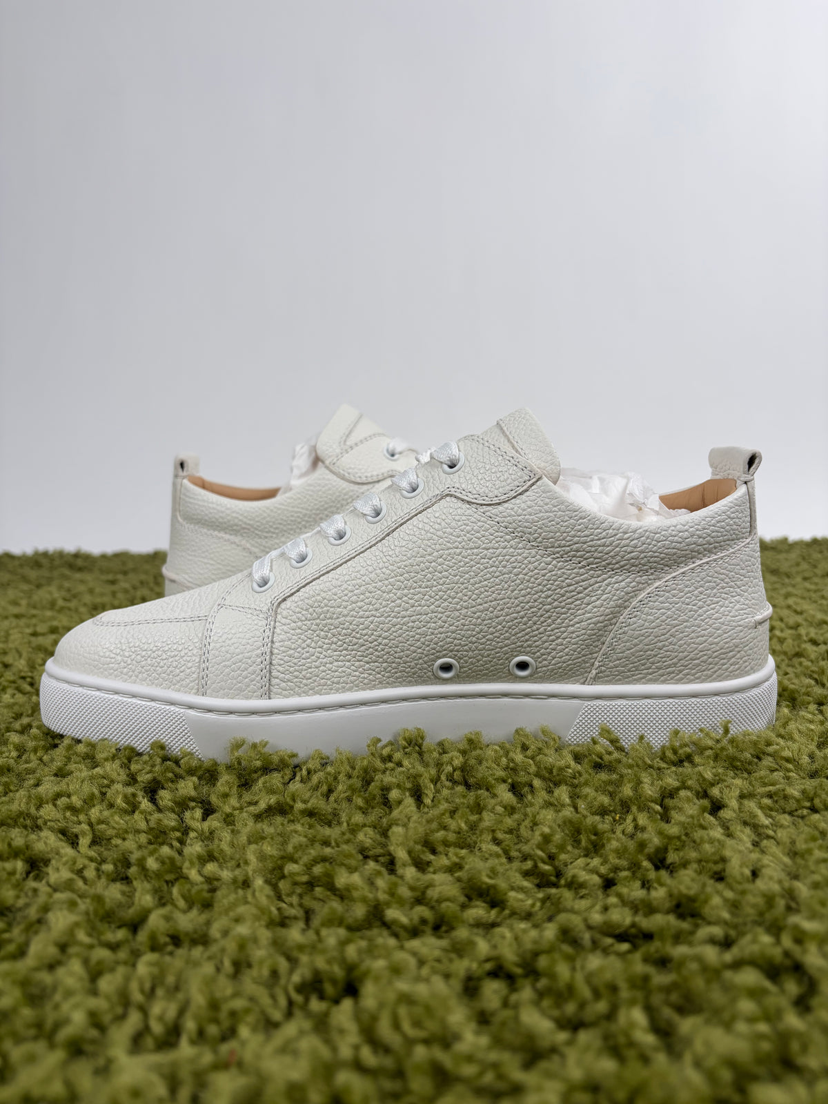 Christian Louboutin RantuLow Bianco 42