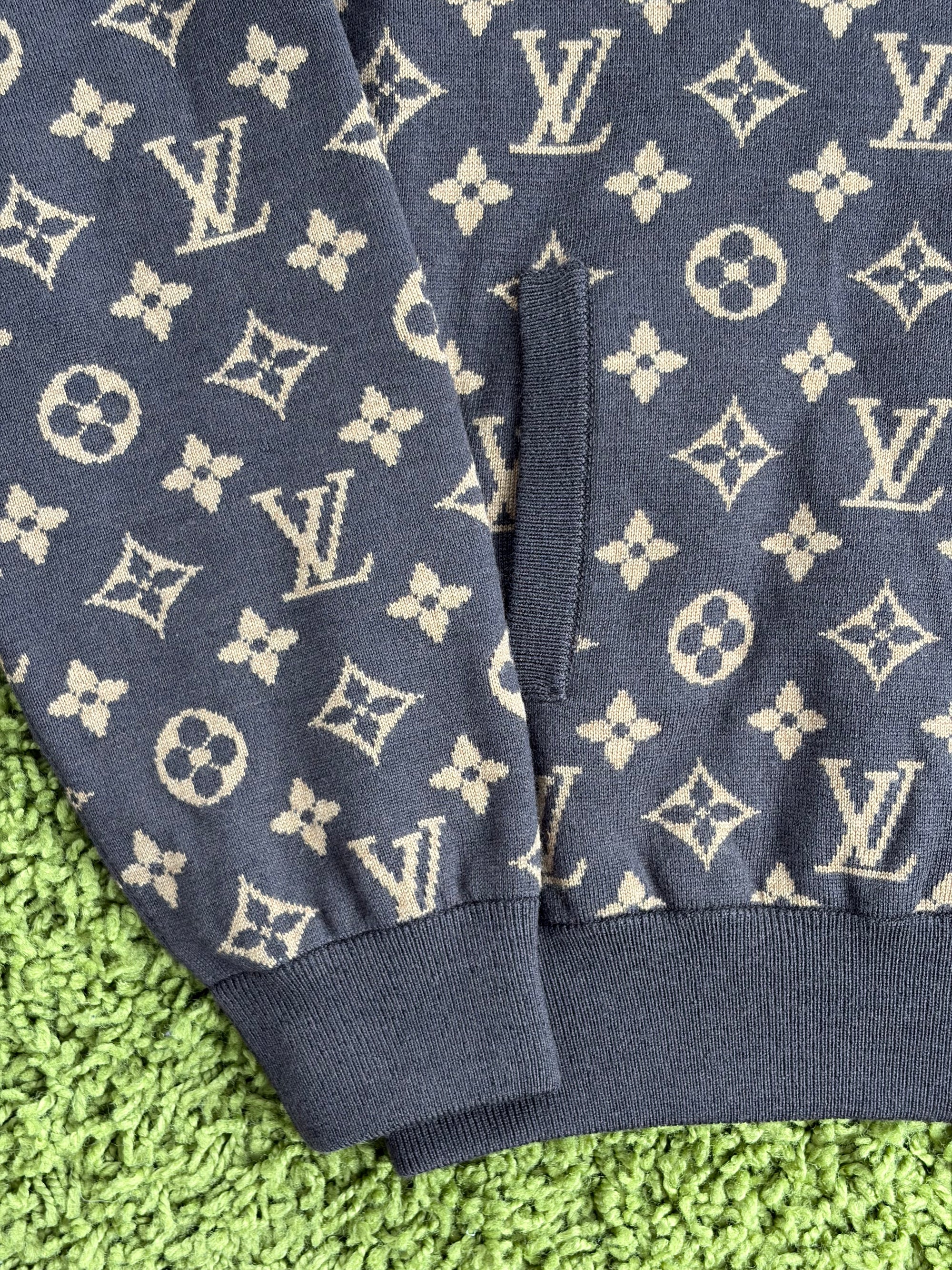 Felpa louis Vuitton X NBA Size M marrone e multicolore