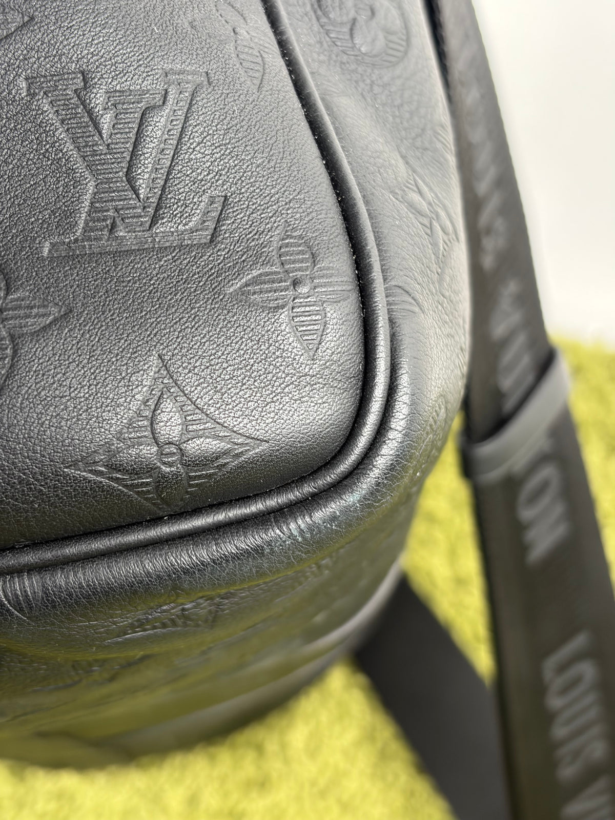 Borsone keepall Louis Vuitton Bandoulière 50 Nera