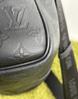 Borsone keepall Louis Vuitton Bandoulière 50 Nera
