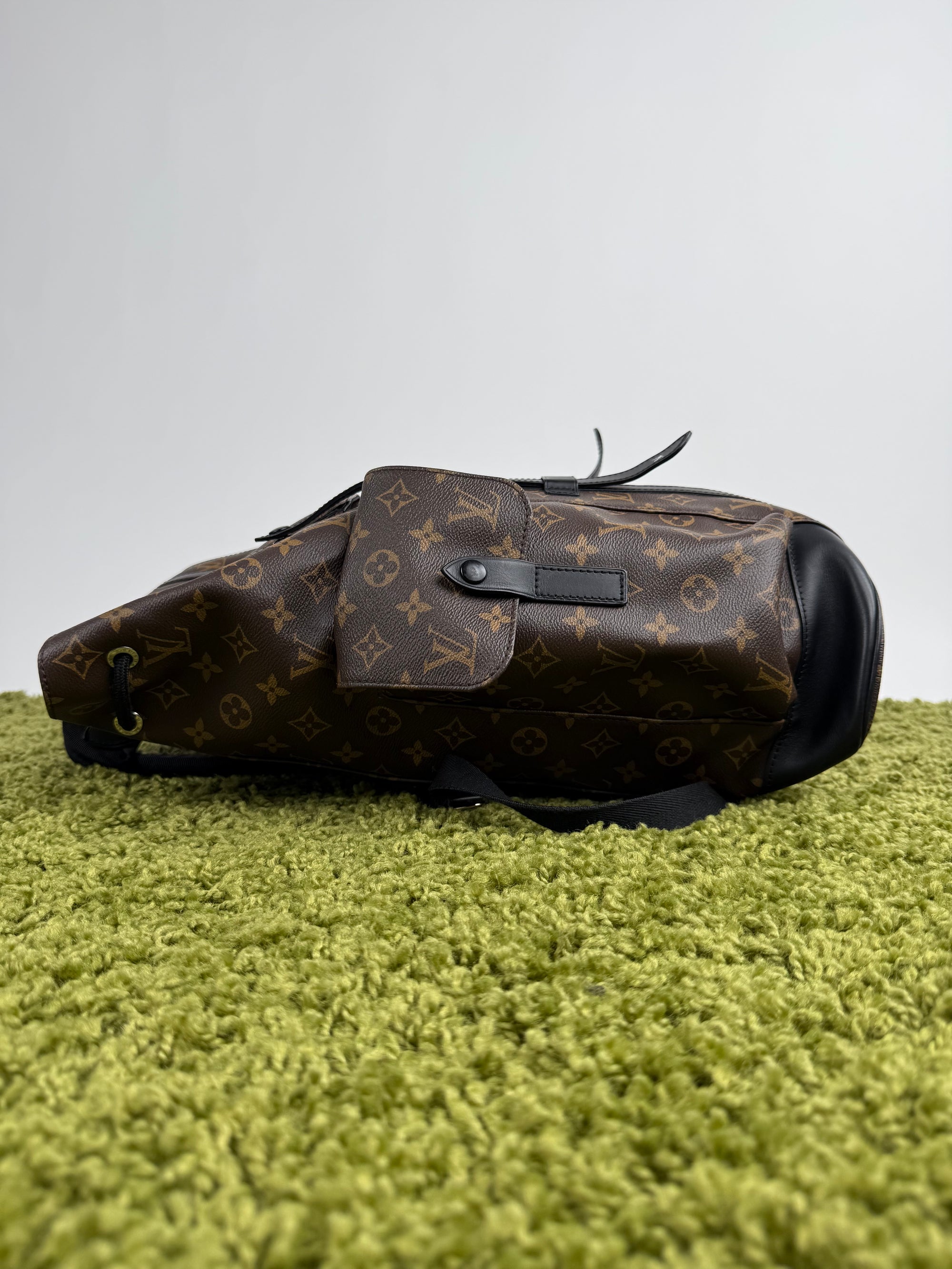 Zaino Christopher Monogram Louis Vuitton Marrone