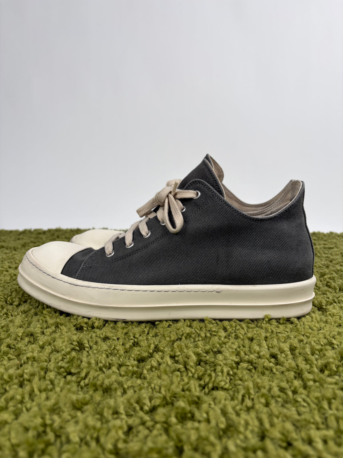 Rick Owens Ramones Low Grigio 44