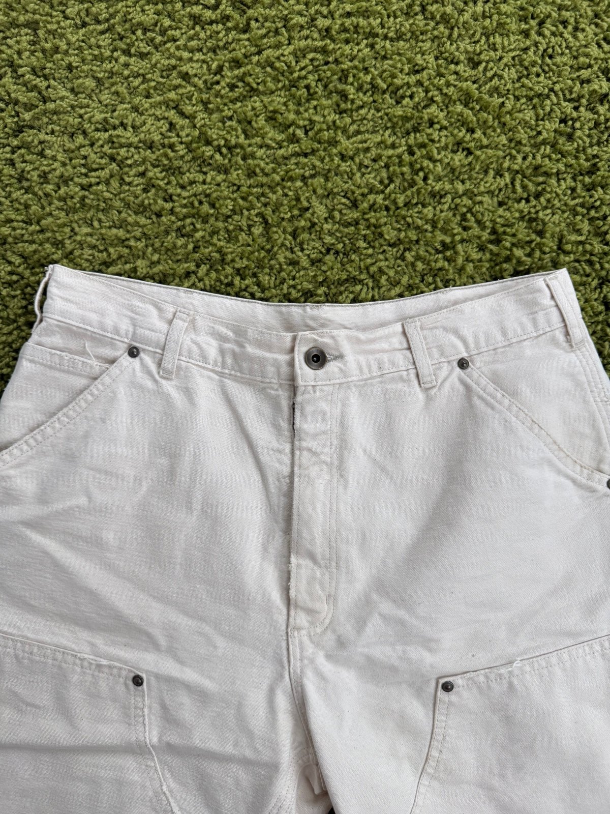 Pantaloncino Carpenter Maison Margiela Bianco 31 - Second Hand Di Fiore