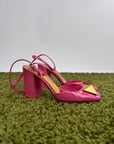 Sandali Valentino Garavani slingback onestud Rosa 39