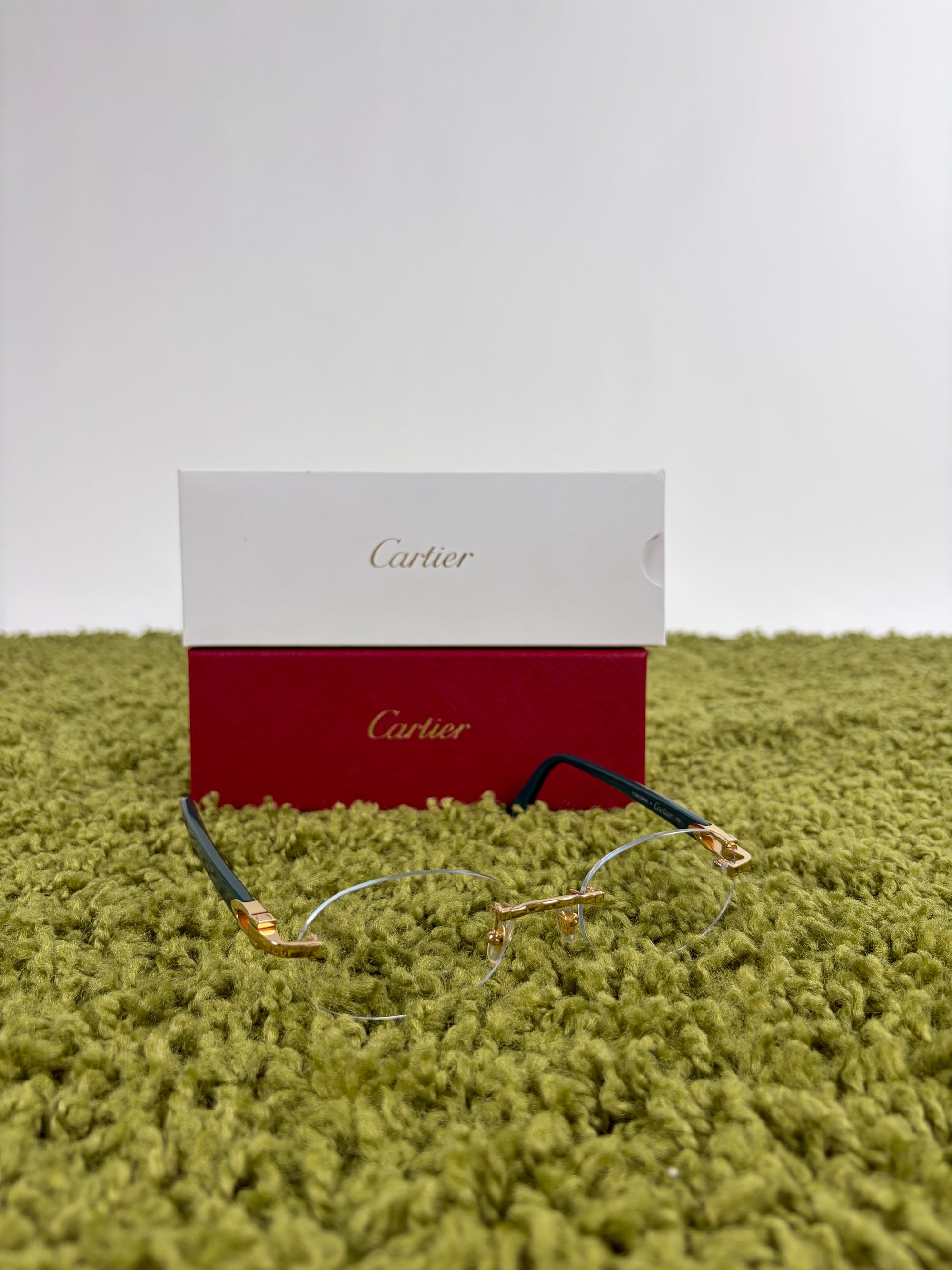 Occhiali Cartier CT0287O 009 M verdi