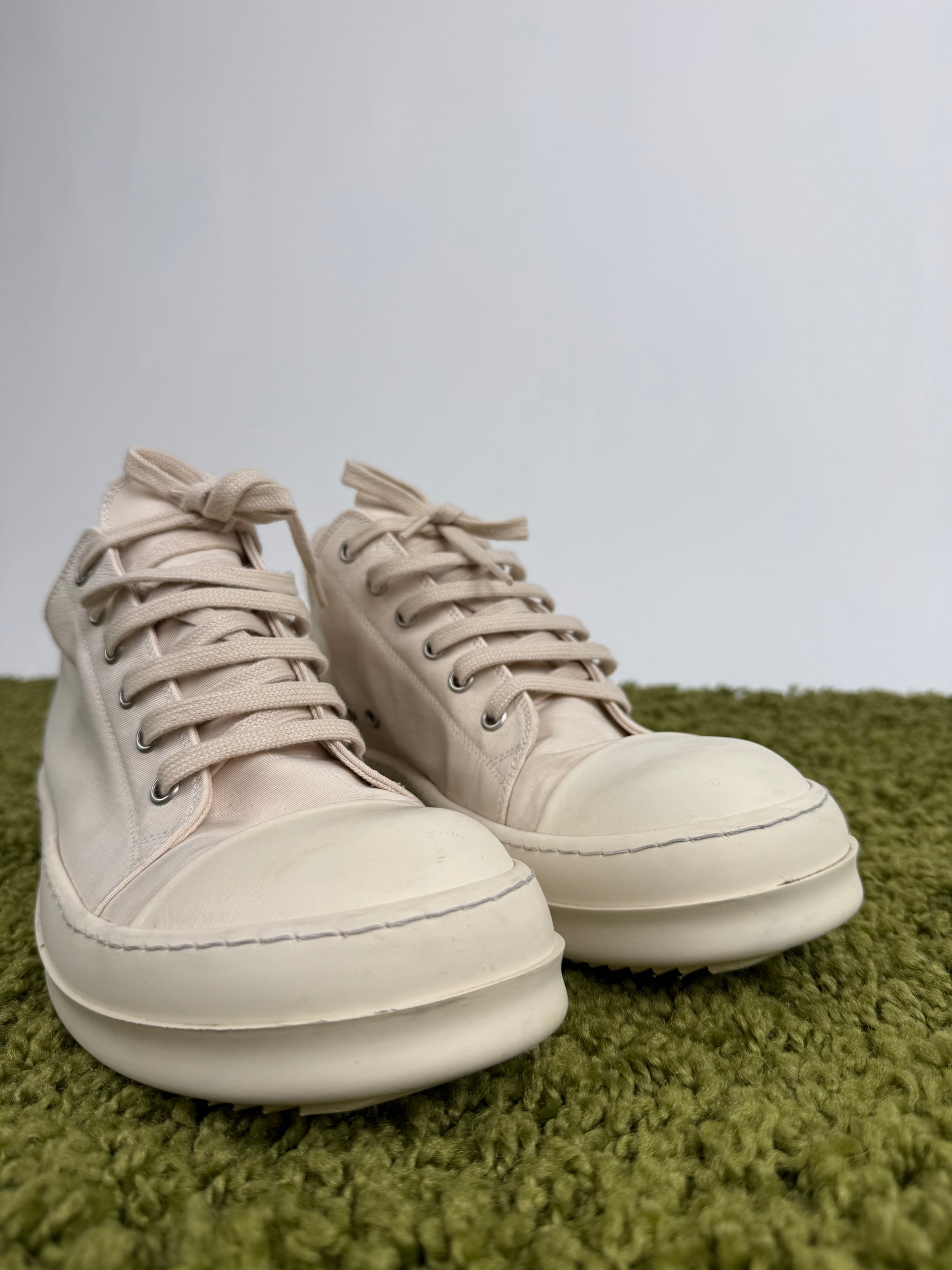 Rick Owens Low Sneaker Bianca 41